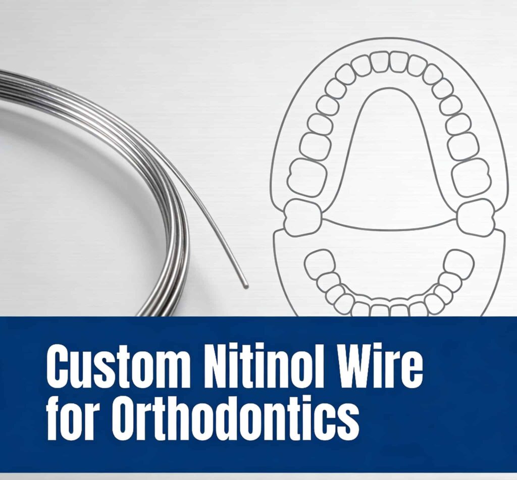 ASTM F2063 SE Nitinol wire for orthodontic archwires