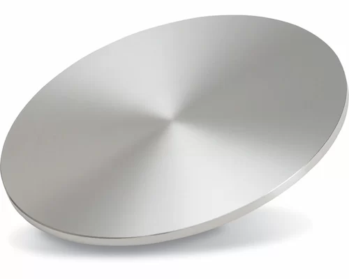 Titanium (Ti) sputtering target 99.999% 5N purity planar round — 4-inch diameter for PVD magnetron sputtering